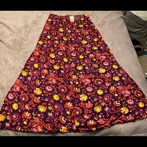 FLOWERY Summer Long Skirt
